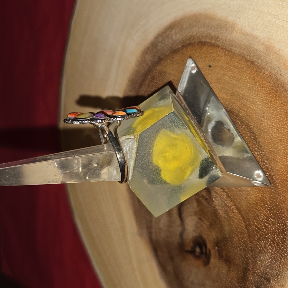 Multi Stone Ring - image 4